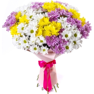Buchet Crizanteme mix