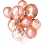 Mix din Baloane Auriu-Portocaliu