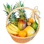 Средняя Корзина с Фруктами (Экзотические)