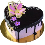 Торт "Черный&Розовый"